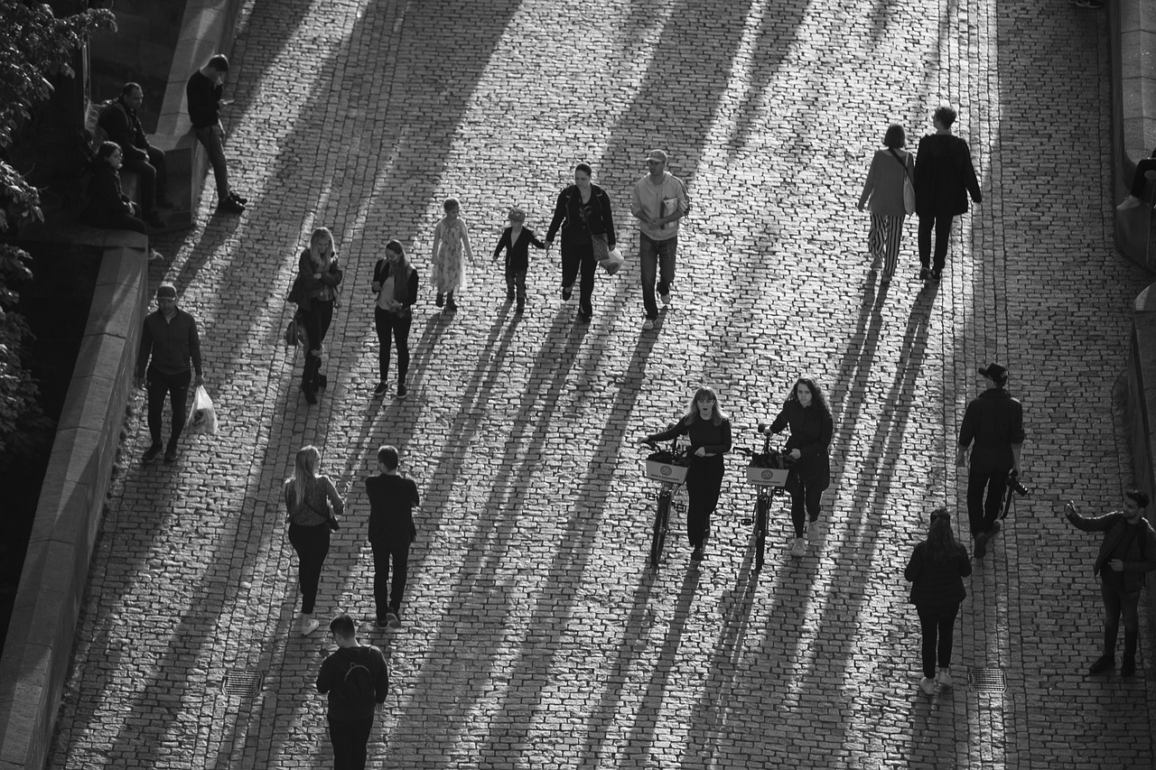 people, street, walking, city, black and white, people, people, people, people, people, walking, walking